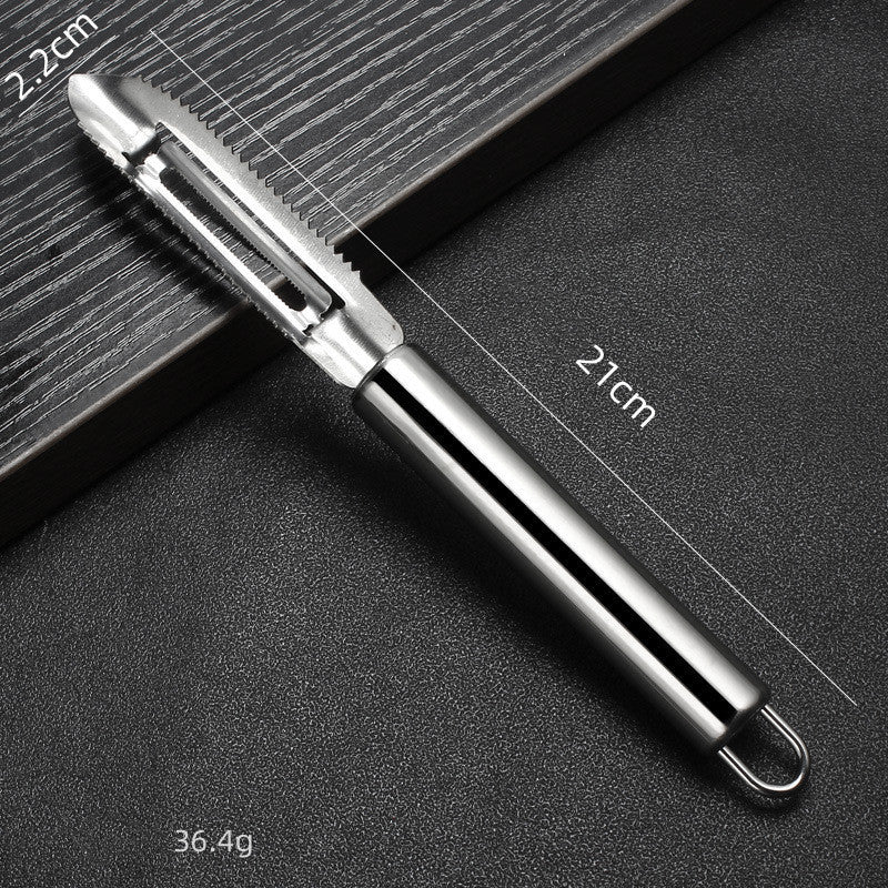 Fish Scale Peeler Creative Stainless Steel Fish Scale Planer Kitchen Supplies Small Tools Scaler Hair