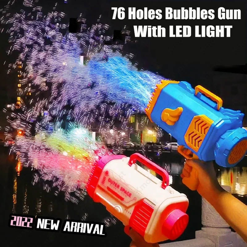 Bubble Gun Rocket Toys For Kids