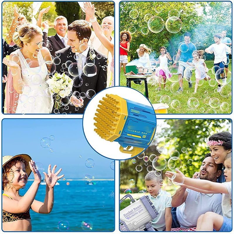 Bubble Gun Rocket Toys For Kids