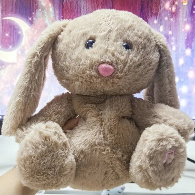 Breathing Rabbit Toy Baby Soothing Koala Plush Doll Baby Kids Soothing Music Baby Sleeping Companion Sound and Light Doll Toys