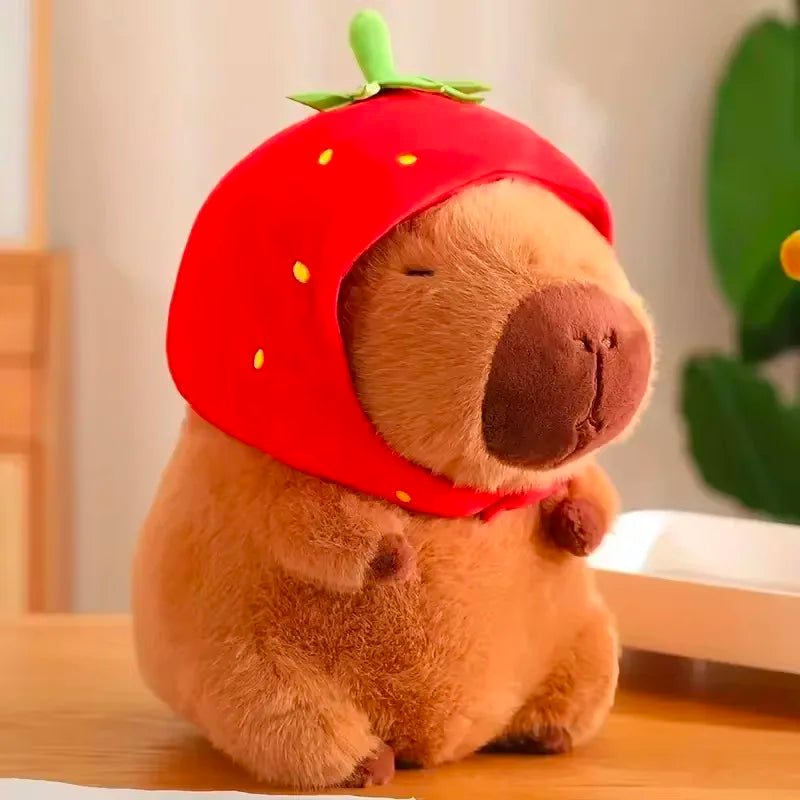 Capybara Plush Toy - Soft & Fluffy Anime Doll, Cute Stuffed Animal, Gift