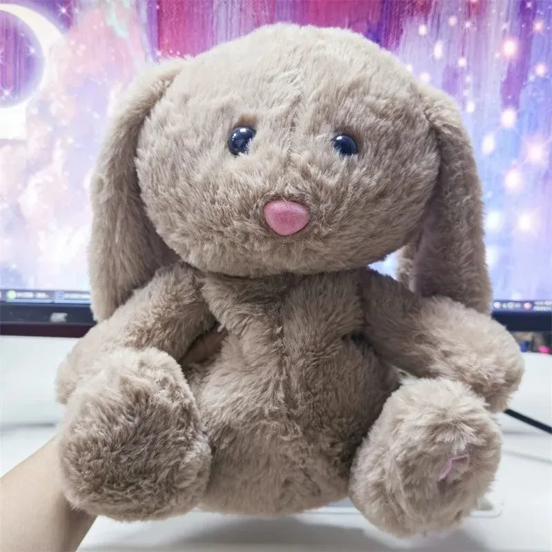 Breathing Rabbit Toy Baby Soothing Koala Plush Doll Baby Kids Soothing Music Baby Sleeping Companion Sound and Light Doll Toys