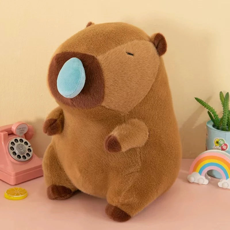 Capybara Plush Toy - Soft & Fluffy Anime Doll, Cute Stuffed Animal, Gift