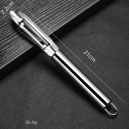 Fish Scale Peeler Creative Stainless Steel Fish Scale Planer Kitchen Supplies Small Tools Scaler Hair