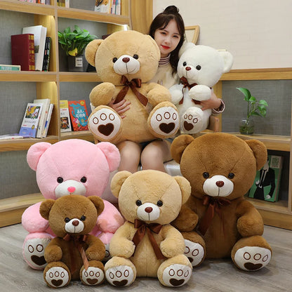 High Quality Toy Cute Cartoon Big Teddy Bear Plush Toys 35/50/65cm Stuffed Plush Animals Bear Doll Birthday Gift For Children