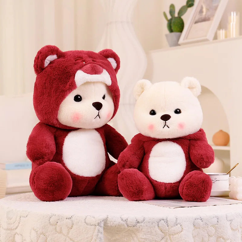 High Quality Toy Cute Cartoon Big Teddy Bear Plush Toys 35/50/65cm Stuffed Plush Animals Bear Doll Birthday Gift For Children