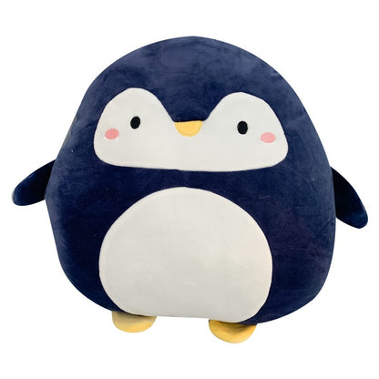 40cm Cuddly Squishy Penguin Pig Rabbit Panda Crab Kawaii Zoo Animal Plush Pillow Soft Plushie Peluche Doll Kids Birthday Gift