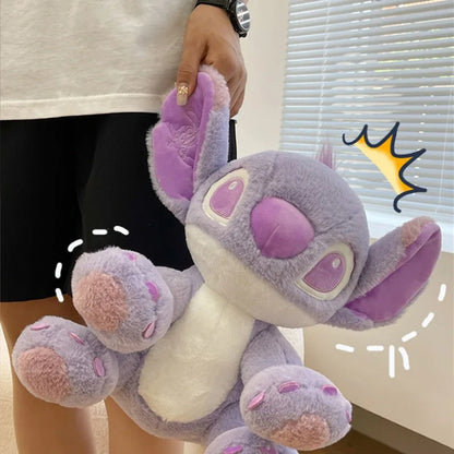 Disney Cartoon Purple Stitch Doll Star Baby Kawaii Plush Toy Girl's Birthday Doll Girlfriend Valentine's Day Gift 25cm/30cm/45cm