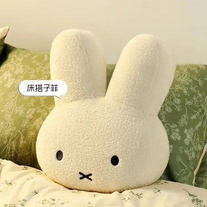 New Kawaii Plush Pillow Cute Miffys Sweet Doll Toy Creative Room Decoration Cartoon Ornament Birthday Gift