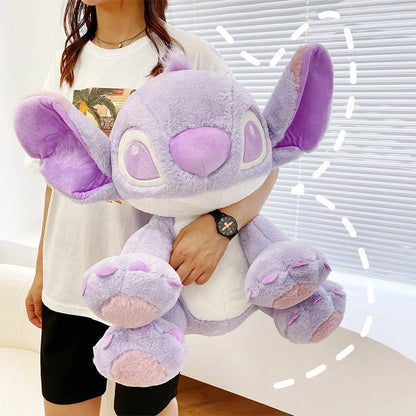 Disney Cartoon Purple Stitch Doll Star Baby Kawaii Plush Toy Girl's Birthday Doll Girlfriend Valentine's Day Gift 25cm/30cm/45cm