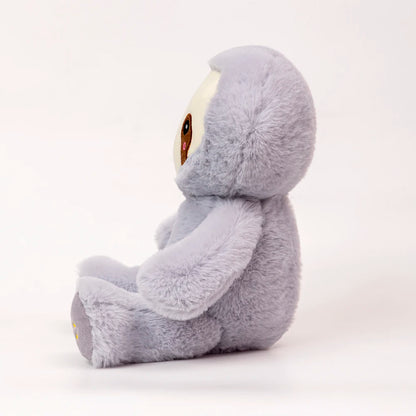 Kawaii Breathing Sloth Plush Toy Baby Soothing Bear Doll Baby Sleep Companion Sound and Light Plushie