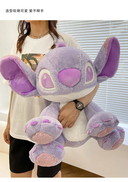 Disney Cartoon Purple Stitch Doll Star Baby Kawaii Plush Toy Girl's Birthday Doll Girlfriend Valentine's Day Gift 25cm/30cm/45cm