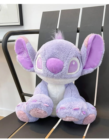 Disney Cartoon Purple Stitch Doll Star Baby Kawaii Plush Toy Girl's Birthday Doll Girlfriend Valentine's Day Gift 25cm/30cm/45cm