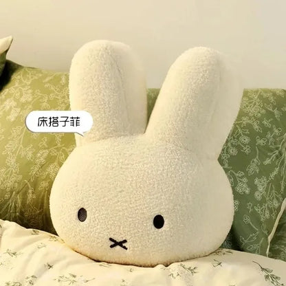 New Kawaii Plush Pillow Cute Miffys Sweet Doll Toy Creative Room Decoration Cartoon Ornament Birthday Gift