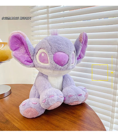 Disney Cartoon Purple Stitch Doll Star Baby Kawaii Plush Toy Girl's Birthday Doll Girlfriend Valentine's Day Gift 25cm/30cm/45cm